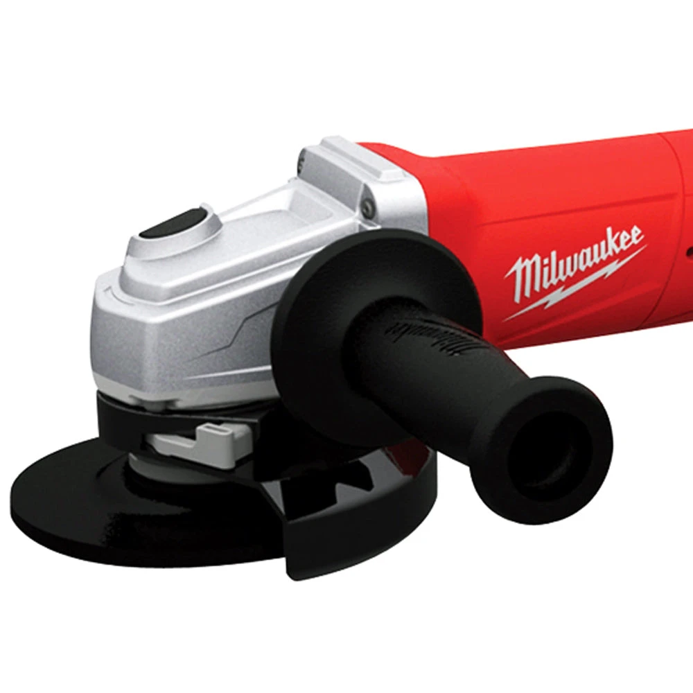 Milwaukee 6121-31A 120 AC/DC 11 Amp 5-Inch Small Angle Grinder Trigger Grip Tools & Equipment 4 Milwaukee 6121-31A 120 AC/DC 11 Amp 5-Inch Small Angle Grinder Trigger Grip Tools & Equipment
