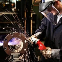 Tools & Equipment Milwaukee 6140-30 120V AC 7.5 Amp 4-1/2-Inch Small Angle Grinder With Flange