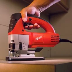 Milwaukee 6268-21 120V AC Orbital Jig Saw with Blades | Powerful & Precision Cutting Tool 15 Tools & Equipment Milwaukee 6268-21 120V AC Orbital Jig Saw W/ Blades