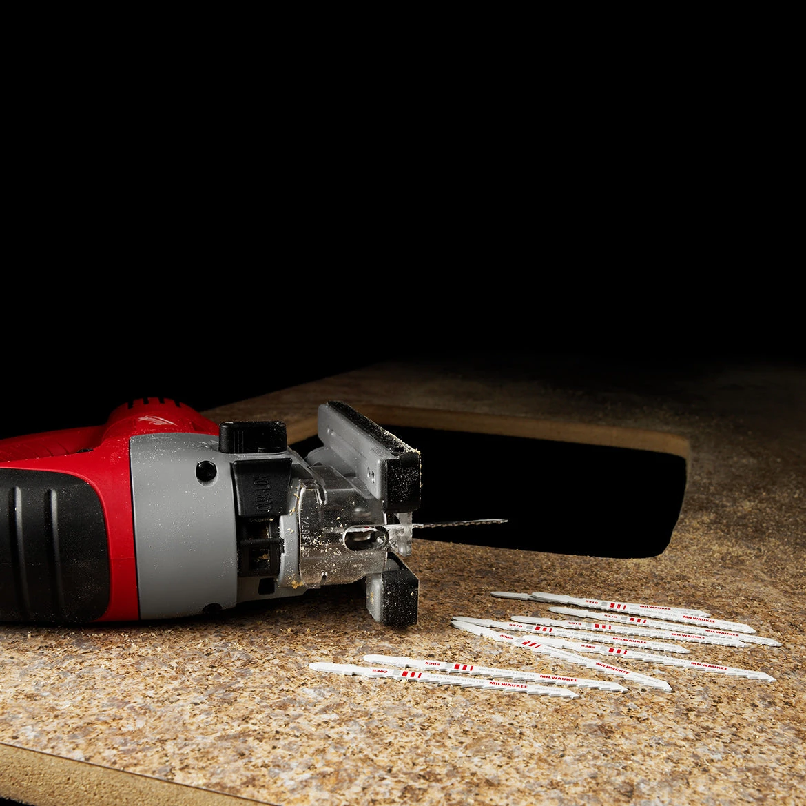 Milwaukee 6268-21 120V AC Orbital Jig Saw with Blades | Powerful & Precision Cutting Tool 9 Tools & Equipment Milwaukee 6268-21 120V AC Orbital Jig Saw W/ Blades