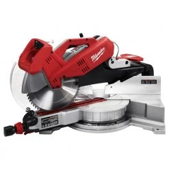 Milwaukee 6955-20 120V AC 12" Dual-Bevel Sliding Compound Miter Saw With Blade Tools & Equipment