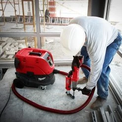 Tools & Equipment Milwaukee 8960-20 8-Gallon 148-Cfm HEPA Filter Dust Extractor Vacuum 11 Tools & Equipment Milwaukee 8960-20 8-Gallon 148-Cfm HEPA Filter Dust Extractor Vacuum