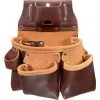 Occidental Leather 5018DBLH 2 Pouch Pro Tool Fastener Organizer Bag - Left Hand