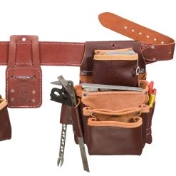 Tools & Equipment Occidental Leather 5089LHM Left Hand Pro Framer Framing Tool Bag Belt - Medium