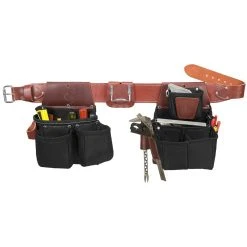 Occidental Leather 8086LH Lefthand OxyLights Framer Framing Tool Bag Belt -Large