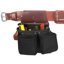 Occidental Leather 8086LH Lefthand OxyLights Framer Framing Tool Bag Belt -Large