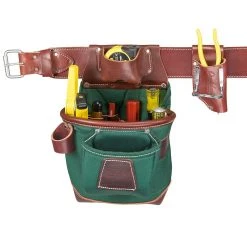 Occidental Leather 8585M Heritage FatLip 25 Pocket Tool Bag Belt Set - Medium