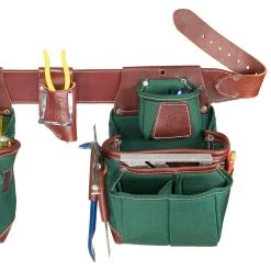 Occidental Leather 8585M Heritage FatLip 25 Pocket Tool Bag Belt Set - Medium