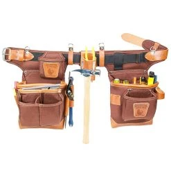 Tools & Equipment Occidental Leather 9855 Adjust-to-Fit FatLip Carpenters Tool Belt Bag Set