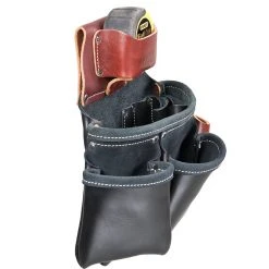 Tools & Equipment Occidental Leather B5018DB 3 Pouch Pro Tool Fastener Tool Bag - Black 8 Tools & Equipment Occidental Leather B5018DB 3 Pouch Pro Tool Fastener Tool Bag - Black