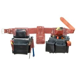 Occidental Leather B5080DBSM Black Pro Framer Framing Tool Bag Set - Small Tools & Equipment