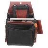 Occidental Leather B8060 Black OxyLights 3 Pouch Tool Screw Fastener Bag
