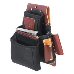 Occidental Leather B8060 Black OxyLights 3 Pouch Tool Screw Fastener Bag
