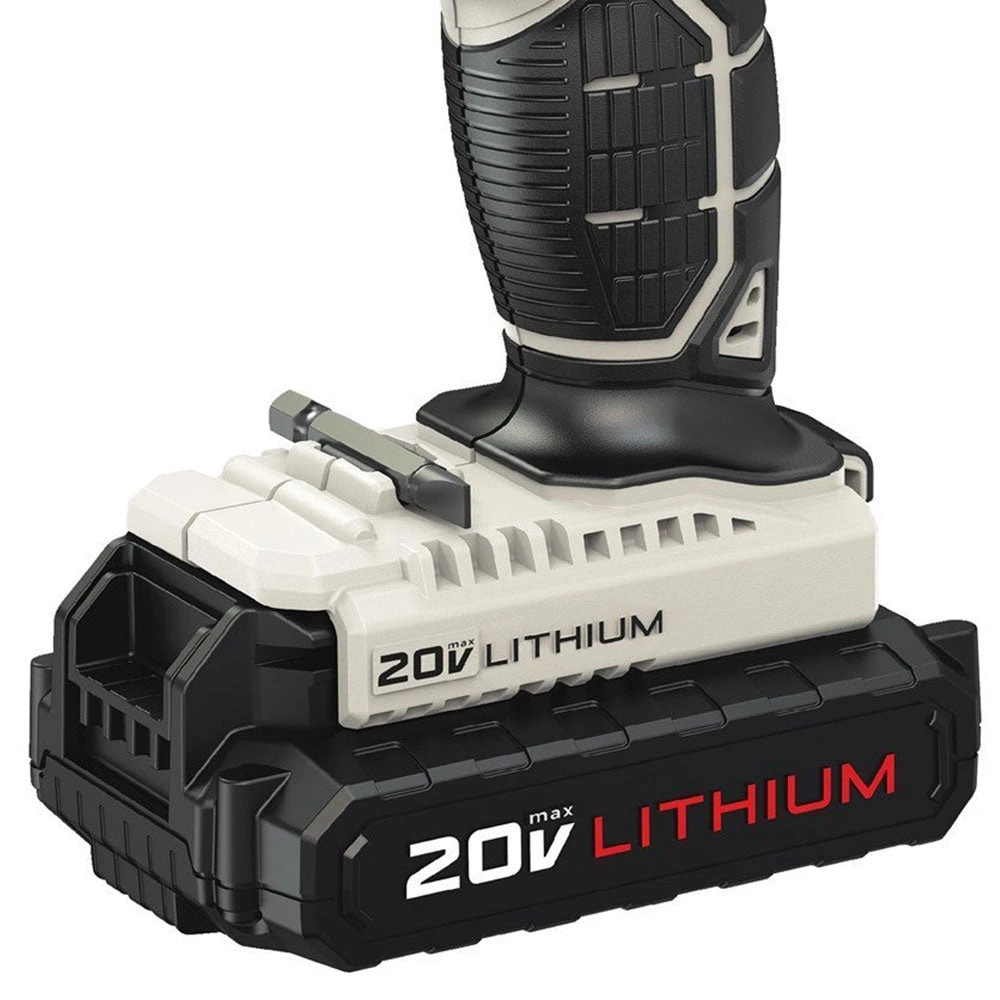 Porter-Cable Tools & Equipment Porter Cable PCC621LB 20-Volt 1/2-Inch 2-Speed Lithium-Ion Cordless Hammer Drill 8 Porter-Cable Tools & Equipment Porter Cable PCC621LB 20-Volt 1/2-Inch 2-Speed Lithium-Ion Cordless Hammer Drill