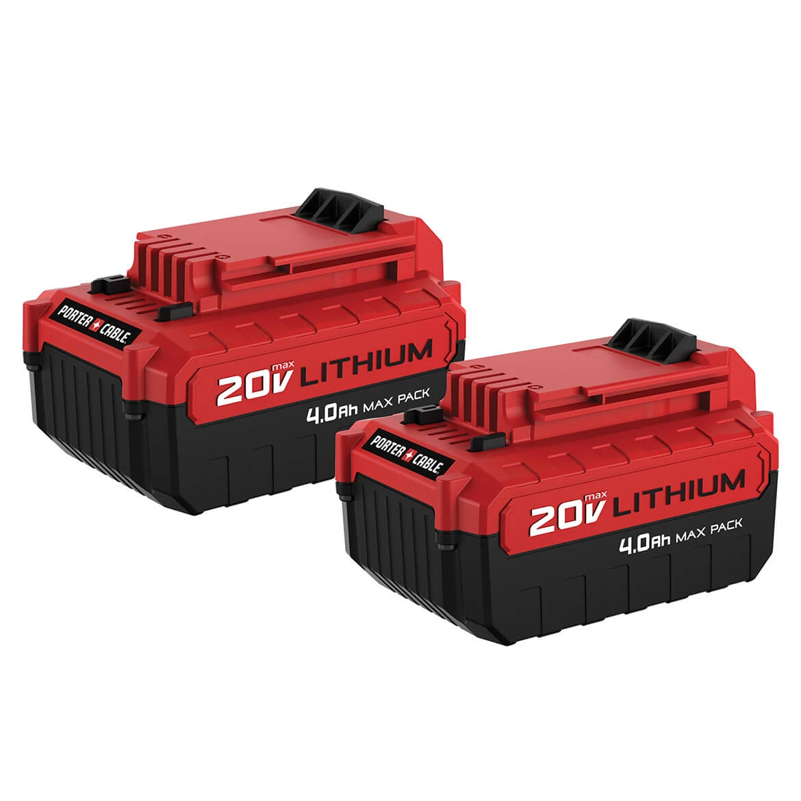 Porter-Cable Porter Cable PCC685LP 20-Volt 4.0Ah MAX Lithium-Ion Battery Pack - 2pk Tools & Equipment 3 Porter-Cable Porter Cable PCC685LP 20-Volt 4.0Ah MAX Lithium-Ion Battery Pack - 2pk Tools & Equipment
