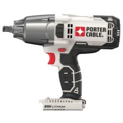 Porter-Cable PCC740B 20-Volt 1/2-Inch Cordless LED Impact Wrench - Bare Tool