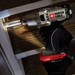 Tools & Equipment Porter-Cable PCC740LA 20-Volt 1/2-Inch Cordless Lithium-Ion Impact Wrench