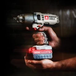 Tools & Equipment Porter-Cable PCC740LA 20-Volt 1/2-Inch Cordless Lithium-Ion Impact Wrench