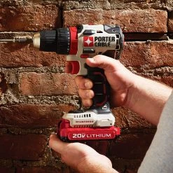 Porter-Cable Tools & Equipment Porter Cable PCCK607LB 20-Volt Lithium-Ion Cordless Brushless Drill Driver Kit
