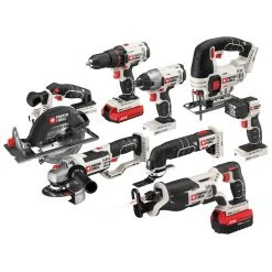 Porter-Cable PCCK619L8 20-Volt 8-Tool MAX Lithium-Ion Cordless Combo Kit
