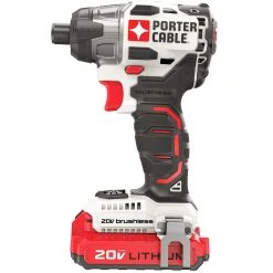 Porter-Cable Porter Cable PCCK647LB 20-Volt Lithium-Ion Cordless Brushless Impact Driver Kit Tools & Equipment