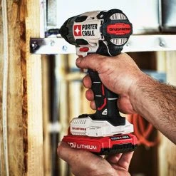 Porter-Cable Porter Cable PCCK647LB 20-Volt Lithium-Ion Cordless Brushless Impact Driver Kit Tools & Equipment