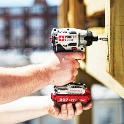 Porter-Cable Porter Cable PCCK647LB 20-Volt Lithium-Ion Cordless Brushless Impact Driver Kit Tools & Equipment