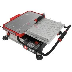 Tools & Equipment Porter-Cable PCE980 7-Inch 6.5-Amp Corded AC Sliding Table Top Tile Saw