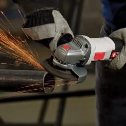 Porter-Cable PCEG011 4-1/2-Inch 6-Amp Heavy Duty Corded Angle Grinder W/ Handle
