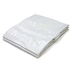 Weather Guard White 10x24 Heavy Duty UV Protected Treated Canopy Sun Shade Boat Cover Tarp Lawn & Outdoor Power