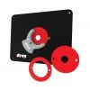 Kreg PRS4038 Router Table Insert Plate W/ Level-Loc Rings - Undrilled Power Tools