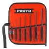 Proto J49007S2 Black Oxide Heat Treated Roll Pin Punch Set With Pouch - 7pc Tools & Equipment