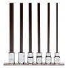 Power Tools Proto J4990-SMXL 3/8-Inch Steel Drive Hex Metric Extra Long Bit Set - 6pc