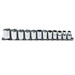 Proto J52212 3/8-Inch 6-Point TorquePlus Standard Drive Metric Socket Set - 12pc
