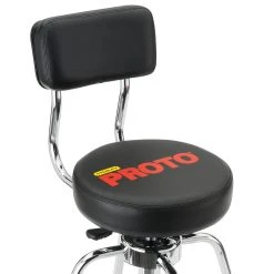 Automotive Proto JFC1011 44-Inch Black Heavy-Duty Metal Comfortable Adjustable Shop Stool