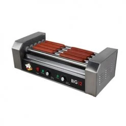 FunTime Roller Dog RDB12SS Commercial 12 Hot Dog 5 Roller Grill Cooker Machine