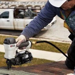 Tools & Equipment Porter-Cable RN175C 15-Degrees 70-120-Psi Pneumatic Coil Roofing Nailer