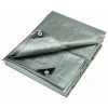 Weather Guard S008016 8' X 16' Silver Heavy Duty U.V. Tarp, 7'-6'' X 15'-6'' Lawn & Outdoor Power