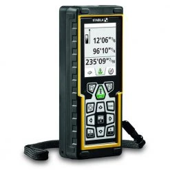Stabila LD-520 Full Feature Laser Distance Measure 660'/200m Range 18 Func-06520