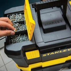 Tools & Equipment Stanley STST18631 44 Lbs Capacity 3-in-1 Heavy Duty Essential Rolling Workshop