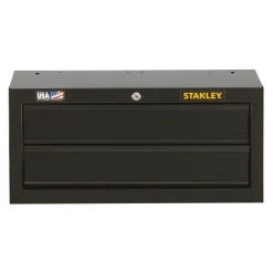 Tools & Equipment Stanley STST22621BK 26-Inch 1,830 Cu/In. 2-Drawer Black Middle Storage Chest