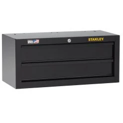 Tools & Equipment Stanley STST22621BK 26-Inch 1,830 Cu/In. 2-Drawer Black Middle Storage Chest