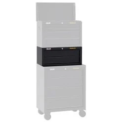 Tools & Equipment Stanley STST22621BK 26-Inch 1,830 Cu/In. 2-Drawer Black Middle Storage Chest
