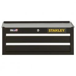 Tools & Equipment Stanley STST22625BK 26-Inch 300-series 2-Drawer Storage Middle Chest - Black