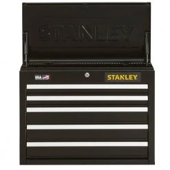 Stanley STST22655BK 26-Inch 300-Series 5-Drawe Storage Tool Chest - Black Tools & Equipment