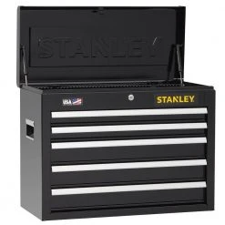 Stanley STST22655BK 26-Inch 300-Series 5-Drawe Storage Tool Chest - Black Tools & Equipment