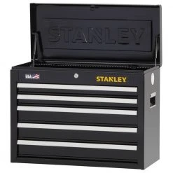 Stanley STST22655BK 26-Inch 300-Series 5-Drawe Storage Tool Chest - Black Tools & Equipment