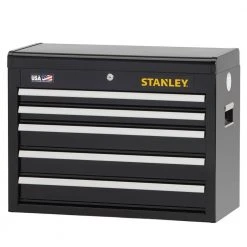 Stanley STST22655BK 26-Inch 300-Series 5-Drawe Storage Tool Chest - Black Tools & Equipment