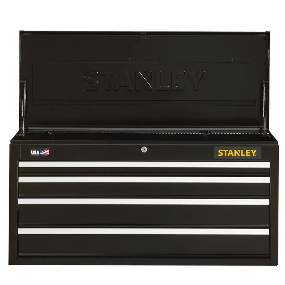 Stanley STST24044BK 41-Inch 300-Series 4-Drawere Storage Tool Chest - Black Tools & Equipment 3 Stanley STST24044BK 41-Inch 300-Series 4-Drawere Storage Tool Chest - Black Tools & Equipment
