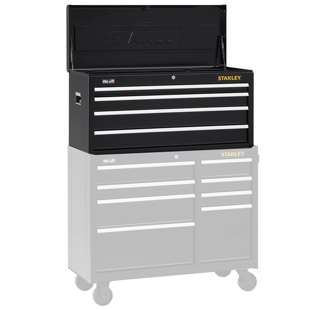 Stanley STST24044BK 41-Inch 300-Series 4-Drawere Storage Tool Chest - Black Tools & Equipment 10 Stanley STST24044BK 41-Inch 300-Series 4-Drawere Storage Tool Chest - Black Tools & Equipment